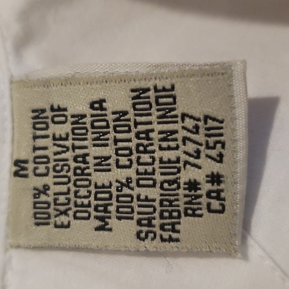 Bob Timberlake long sleeve tunic top M - Picture 6 of 7